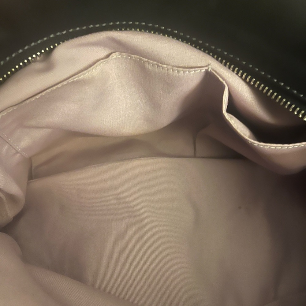 Coach Black Leather Shoulder Bag with Silver Hardware - Picture 9 of 9